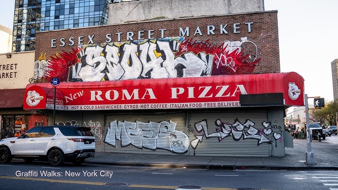 NYC GRAFFITI WALKING TOUR - AROUND THE CITY 4